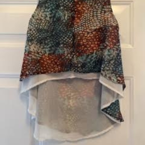 Paper Crane tank top cropped in back - Picture 4 of 4